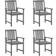 vidaXL 3061234 4-pack Director's Chair, Garden Dining Chair