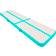 vidaXL Gymnastiekmat met pomp opblaasbaar 600x100x15 cm PVC blauw