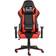 vidaXL Sedia Da Gaming Girevole Rossa In Pvc