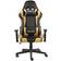 vidaXL Silla Gaming Giratoria Pvc Dorado