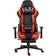 vidaXL Swivel Footrest Gaming Chair - Black/Red