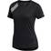 Adidas Run 3 Stripes Tee - Musta