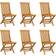 vidaXL 3065527 6-pack Garden Dining Chair