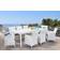 Beliani Italy Patio Dining Set, 1 Table incl. 8 Chairs