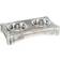 Trixie Bowl Set Wood/Stainless Steel