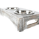 Trixie Bowl Set Wood/Stainless Steel