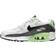 Nike Air Max 90 GS White Vapor Green - Kid's White Grey