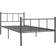 vidaXL Metal 80cm Sängram 90x200cm