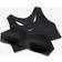 Nike Dri-Fit Swoosh 1-Piece Pad Sports Bra - Black/White