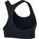 Nike Dri-Fit Swoosh Non-Padded Logo Sports Bra - Black/White