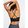 NIKE Indy Padded Seamless Sports Bra - Black/Dark Smoke Grey