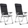 vidaXL Camping Chair 2-Pack