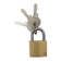 HOME It Padlock Brass 30 mm