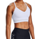 Under Armour Seamless Low Long Sports Bra - White