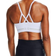 Under Armour Seamless Low Long Sports Bra - White