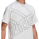 Adidas Maglia a Maniche Corte Uomo Giant Logo Bianco