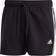 adidas Very Short Length Classic 3Stripes Swim Short - Black