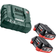 Metabo Basic Set 12V 2xLiHD 4.0Ah Black