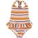 Liewood Amara Swimsuit - Stripe Rose/Mustard/Creme De La Creme (LW12890-2104)