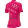 Ale Solid Flash Short Sleeve Jersey Women - Magenta