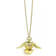 Harry Potter Golden Snitch Watch Necklace - Gold