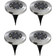 Scandinavian Collection Solar cell spot Bedlampe 13cm 4stk