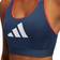 Adidas Don't Rest 3 Bar Medium Support Bra - Crew Navy/Crew Red/White