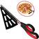 BigBuy Home - Pizzaskärare 28cm