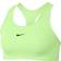 Nike Dri-Fit Swoosh 1-Piece Pad Sports Bra - Barely Volt/Black