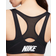 NIKE Dri-Fit Shape Padded Zip-Front Sports Bra - Black/Black/White/White