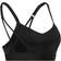 Reebok Lux Strappy Medium-Impact Sports Bra - Black