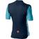 Castelli Entrata V Short Sleeve Jersey Men - Savile Blue/Celeste/Saffron