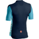 Castelli Entrata V Short Sleeve Jersey Men - Savile Blue/Celeste/Saffron