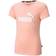 Puma Essentials Logo Youth Tee - Apricot Blush (587029-26)