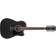 Ibanez AW8412CE-WK Guitare électro-acoustique 12 cordes Weathered black open pore