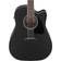 Ibanez AW8412CE-WK Guitare électro-acoustique 12 cordes Weathered black open pore