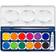 Staedtler Noris 888 Paint Box 12 Colours Pack of 1 Brush & Opaque Paint