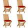 vidaXL 3062589 Silla de jardín para comedor