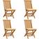 vidaXL 3062589 Garden Dining Chair