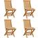 vidaXL 3062589 Garden Dining Chair