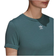 adidas Women's Adicolor Classics Roll-Up Sleeve Crop Top - Hazy Emerald