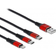 DeLock USB A-Lightning/2USB C 2.0
