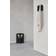 Kristina Dam Studio Column Black Lacquered Coat Hook 21cm