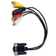 MicroConnect VGA-3RCA/DIN Mini 0.3m
