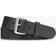 Polo Ralph Lauren Tumbled Leather Belt - Black, Male