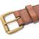 Polo Ralph Lauren Tumbled Leather Belt Brown Male