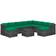 vidaXL 3062102 Lounge-Set, 1 Tisch einschl. 8 Sofas