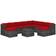 vidaXL 3062102 Lounge-Set, 1 Tisch einschl. 8 Sofas