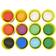 Hasbro Play Doh Bulk Winter Colours 12 Pack