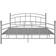 vidaXL Metal 99.5cm Sengeramme 140x200cm
